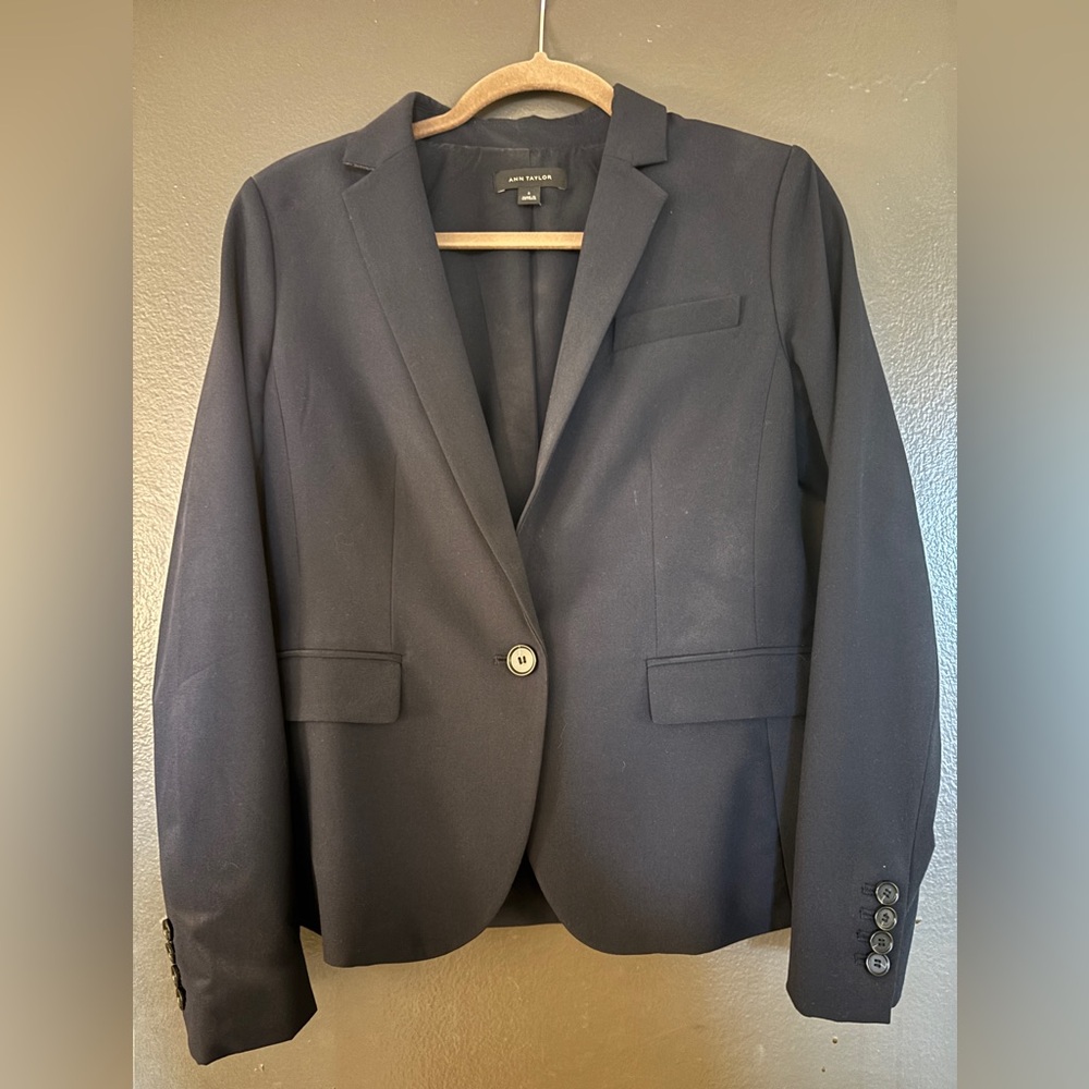 Ann Taylor Navy Women's Blazer
